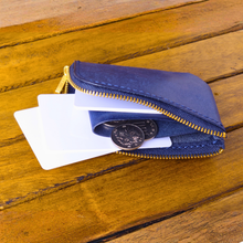 画像をギャラリービューアに読み込む, 蒼 - SOU - Mini L-Zip Wallet|Yu-Me工房(ユメコウボウ)