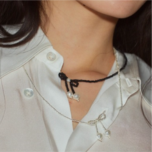 画像をギャラリービューアに読み込む, ribbon beads choker|ANU(アヌ)