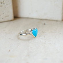 画像をギャラリービューアに読み込む, Sleeping beauty turquoise heart ring 8.5号|MARIA JEWELRY(マリアジュエリー)