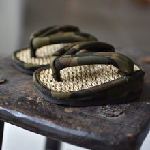 画像をギャラリービューアに読み込む, アフターヒール(室内用美脚サンダル)カモフラージュ柄|LYKKE(リュッケ)