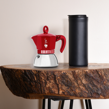 画像をギャラリービューアに読み込む, モカエクスクルーシブ インダクション レッド|Bialetti(ビアレッティ)