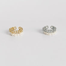画像をギャラリービューアに読み込む, パールイヤーカフリング|Kaava HELMI(カーヴァヘルミ)