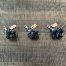 画像をギャラリービューアに読み込む, デニムキーホルダー=葡萄denim=|PooLoce(プルス)