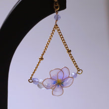 画像をギャラリービューアに読み込む, ビオラとタンザナイトのピアス(イヤリング)|s.o.f.i. (ソフィー)