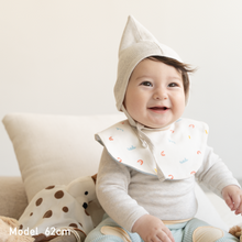 画像をギャラリービューアに読み込む, Colorful logo 4way bib|minima arca(ミニマアルカ)