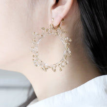 画像をギャラリービューアに読み込む, crown of baby's breath -gold-(ピアス/イヤリング)|FT2 works(エフティーツーワークス)