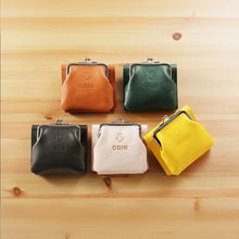 画像をギャラリービューアに読み込む, 外がま口三つ折り財布 グリーン|JOLI ALL LEATHER ITEMS(ジョリオールレザーアイテムズ)