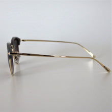 画像をギャラリービューアに読み込む, 7012 グレイ・ゴールドSUNGLASSES/スモークハーフレンズ|chachow eyewear(チャコールアイウェア)