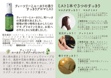画像をギャラリービューアに読み込む, ティーツリーとユーカリの香りすっきりアロマミスト 30ml メントール配合|Healing Essence(ヒーリングエッセンス)