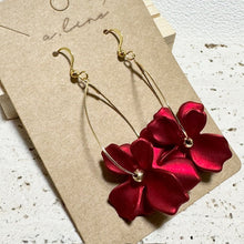 画像をギャラリービューアに読み込む, フラワーフープピアス/イヤリング|a.line(エーライン)