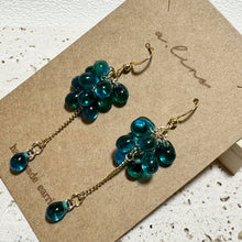画像をギャラリービューアに読み込む, じゃらじゃらチェコビーズピアス/イヤリング|a.line(エーライン)