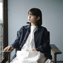 画像をギャラリービューアに読み込む, リネンデニムシャツ Ground |ITONAMI