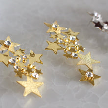 画像をギャラリービューアに読み込む, アシンメトリー星ピアス|Novedad.(ノベダ)