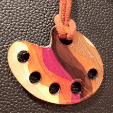画像をギャラリービューアに読み込む, ペンダント パレット 横長|曲寄木 JuJu(マガリヨセギ ジュジュ)