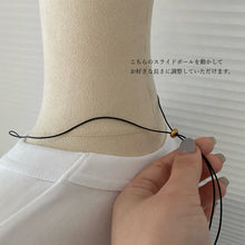 画像をギャラリービューアに読み込む, Leather cord choker チョーカー ネックレス | LUNACHIC(ルナシック)