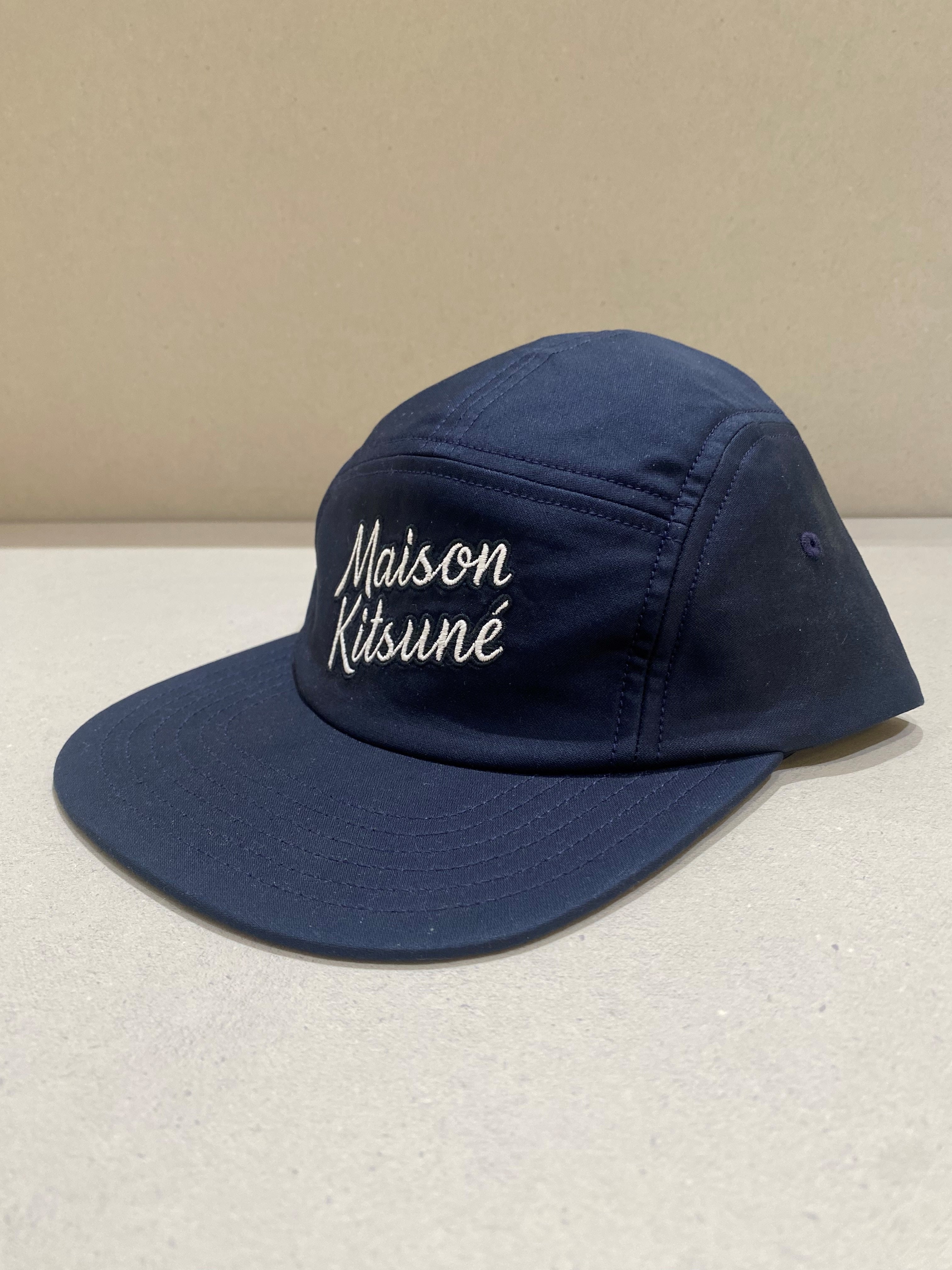 ◆ Maison Kitsune 5Pキャップ ロゴキャップ 帽子 ◆MAISONKITSUNE