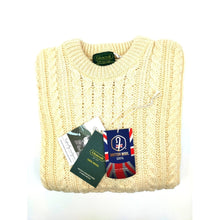 画像をギャラリービューアに読み込む, 100% British Wool Traditional Aran Jumper｜Glencroft（ グレンクロフト）

