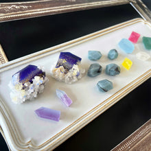 画像をギャラリービューアに読み込む, 12月のこうぶつヲカシ-誕生石LapisLazuli&Turquoise-(琥珀糖)|ハラペコラボ