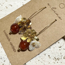 画像をギャラリービューアに読み込む, メタルフラワーピアス/イヤリング|a.line(エーライン)