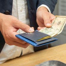 画像をギャラリービューアに読み込む, サメ革パスウォレット(小さくて薄いキャッシュレス時代の財布)|Atelier Shark(アトリエシャーク)