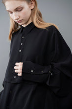 画像をギャラリービューアに読み込む, a dot Shirt/BLK|dodot.(ドドット)