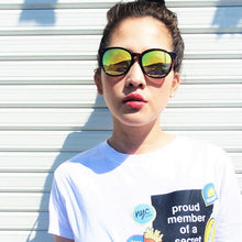 画像をギャラリービューアに読み込む, 4993 べっ甲 イエローミラーレンズ|chachow eyewear(チャコールアイウェア)