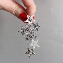 画像をギャラリービューアに読み込む, アシンメトリー星ピアス|Novedad.(ノベダ)