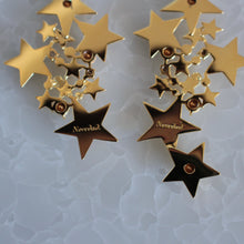 画像をギャラリービューアに読み込む, アシンメトリー星ピアス|Novedad.(ノベダ)