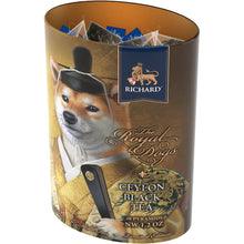 画像をギャラリービューアに読み込む, RICHARD(リチャード)ザ・ロイヤル・ドッグス(シバイヌ) 缶入り セイロン紅茶34g|FREA(フレア)