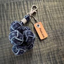 画像をギャラリービューアに読み込む, デニムキーホルダー=葡萄denim=|PooLoce(プルス)