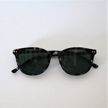 画像をギャラリービューアに読み込む, 670 BLACK DEMI/GREENレンズ|chachow eyewear(チャコールアイウェア)