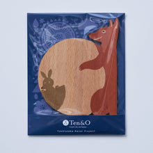 画像をギャラリービューアに読み込む, どうぶつの木製プレート&コースター【かんがるー】|Ten&O