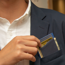 画像をギャラリービューアに読み込む, サメ革パスウォレット(小さくて薄いキャッシュレス時代の財布)|Atelier Shark(アトリエシャーク)