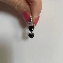 画像をギャラリービューアに読み込む, ブラックハートピアス|Novedad.(ノベダ)