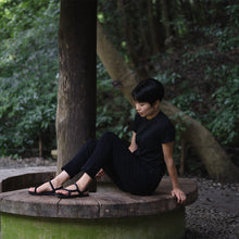 画像をギャラリービューアに読み込む, ストレッチデニム Relax Black 2nd |ITONAMI