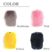 画像をギャラリービューアに読み込む, ムートンがま口 スクエアタイプ|NOBLE mouton&interor(ノーブル ムートンアンドインテリア)