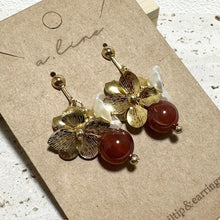 画像をギャラリービューアに読み込む, メタルフラワーピアス/イヤリング|a.line(エーライン)