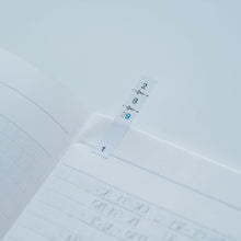 画像をギャラリービューアに読み込む, ミシン目無し紙ふせん(31日用)|エビングハウスフセン