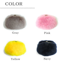 画像をギャラリービューアに読み込む, ムートンがま口 シェルタイプ|NOBLE mouton&interor(ノーブル ムートンアンドインテリア)