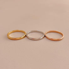 画像をギャラリービューアに読み込む, 2mm シンプルリング|HOTARU(ホタル)
