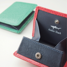 画像をギャラリービューアに読み込む, サメ革コインケース(小銭入れ)|Atelier Shark(アトリエシャーク)