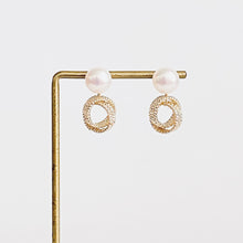 画像をギャラリービューアに読み込む, メタルコイルパールピアス|Kaava HELMI(カーヴァヘルミ)
