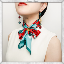 画像をギャラリービューアに読み込む, 四角いスカーフリングのキャンディピアス|ARAMA TOKYO(アラマトーキョー)