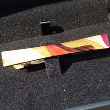 画像をギャラリービューアに読み込む, ネクタイピン 白|曲寄木 JuJu(マガリヨセギ ジュジュ)