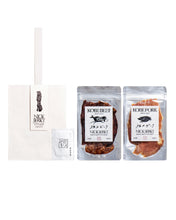 画像をギャラリービューアに読み込む, THE KOBE【手土産袋セット】 神戸ジャーキー2種セット|NICK JERKY(ニックジャーキー)