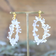 画像をギャラリービューアに読み込む, crown of baby's breath -white-(ピアス/イヤリング)|FT2 works(エフティーツーワークス)