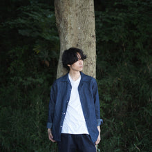 画像をギャラリービューアに読み込む, リネンデニムシャツ Ground |ITONAMI