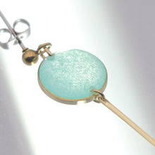 画像をギャラリービューアに読み込む, 美濃和紙のイヤリング/ピアス・丸アシメ|マッチュルーム