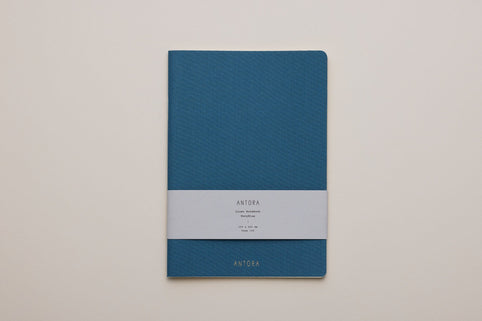 ANTORA Linen Notebook / Navy Blue｜ANTORA（アントラ）