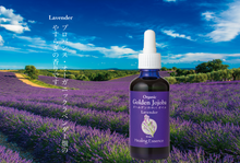 画像をギャラリービューアに読み込む, ゴールデンホホバオイル (ラベンダーの香り) オーガニックマルチオイル 保湿美容&クレンジングに ヘッド&ボディマッサージオイルに フェイス、ボディ、髪|Healing Essence( ヒーリングエッセンス)